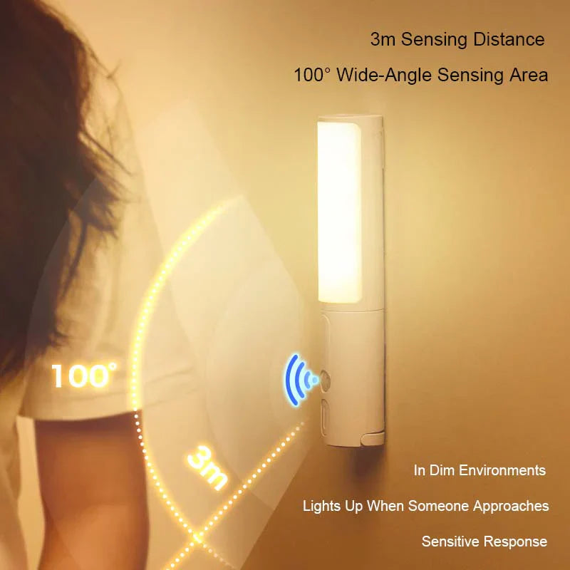 Smart LED-natlampe med bevægelsessensor - Lumos