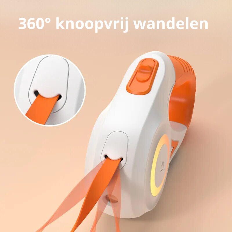 Lysende hundesnor med lommelygte - GlowGuard