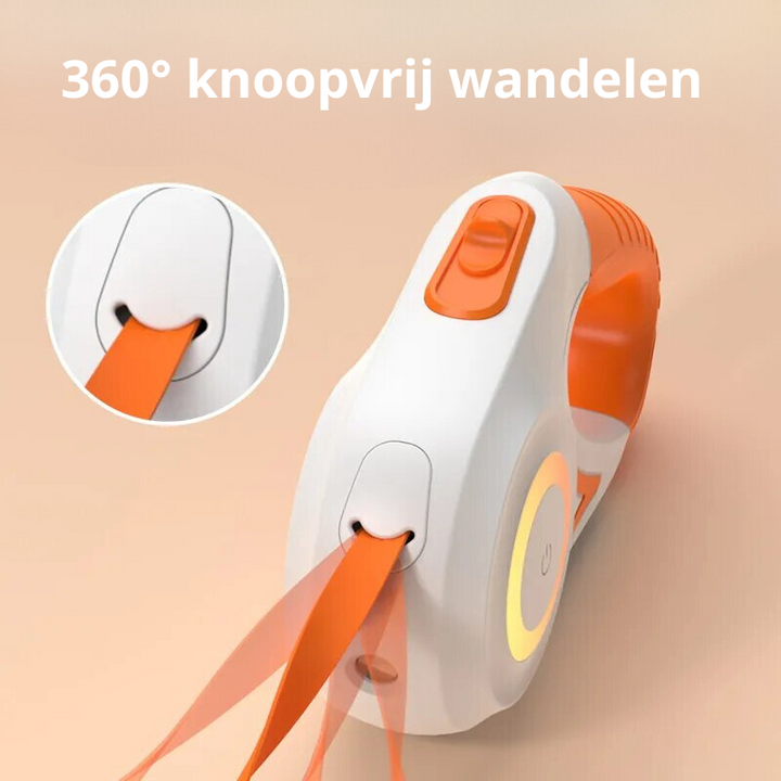 Lysende hundesnor med lommelygte - GlowGuard
