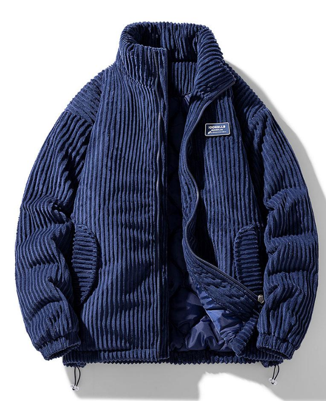 Trendy Ribfløjl Herrejakke - Felix