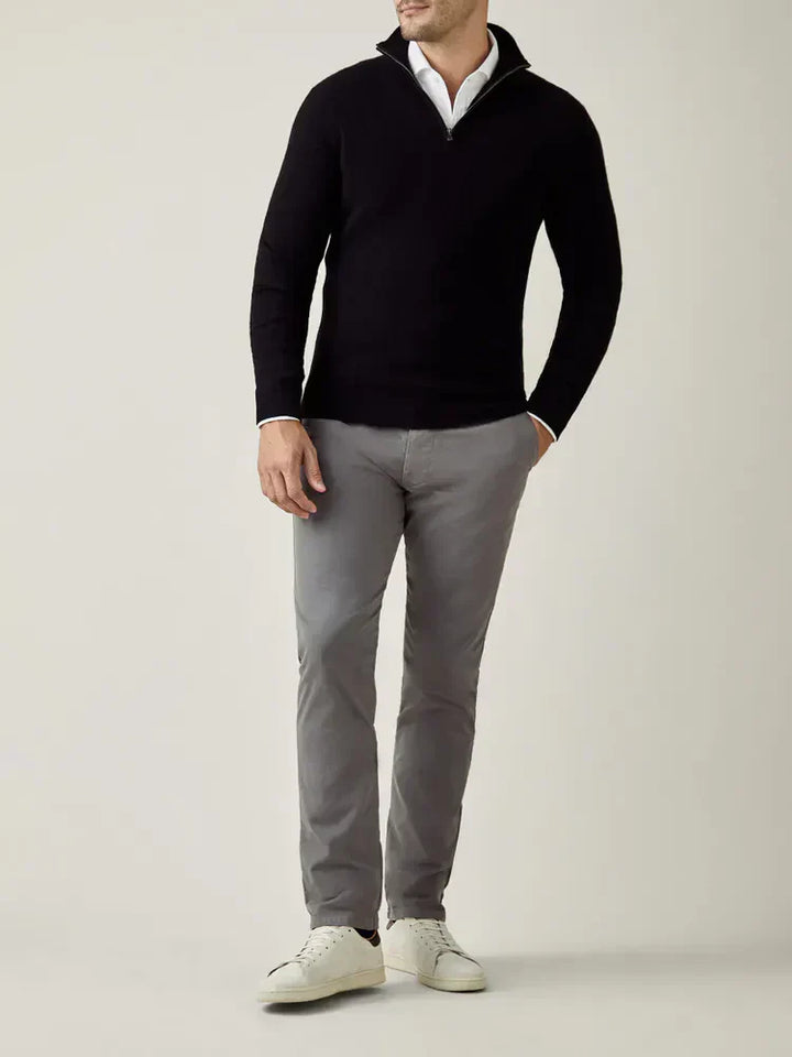 Komfortabel Herre Zip-up Trøje - Lucas