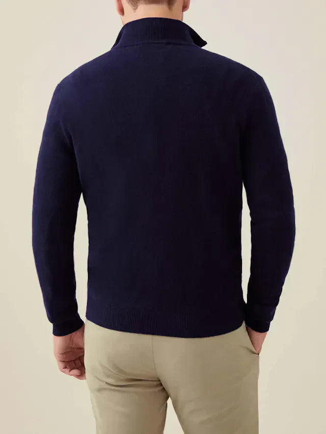 Komfortabel Herre Zip-up Trøje - Lucas