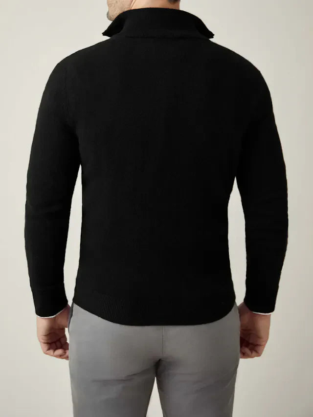 Komfortabel Herre Zip-up Trøje - Lucas