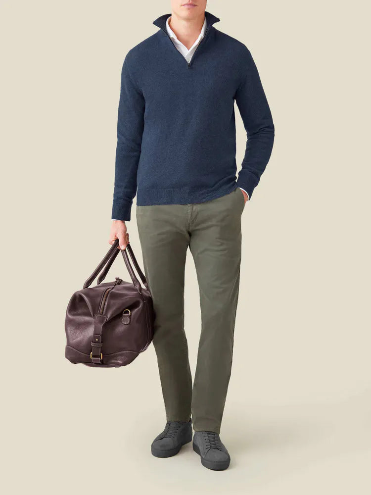 Komfortabel Herre Zip-up Trøje - Lucas