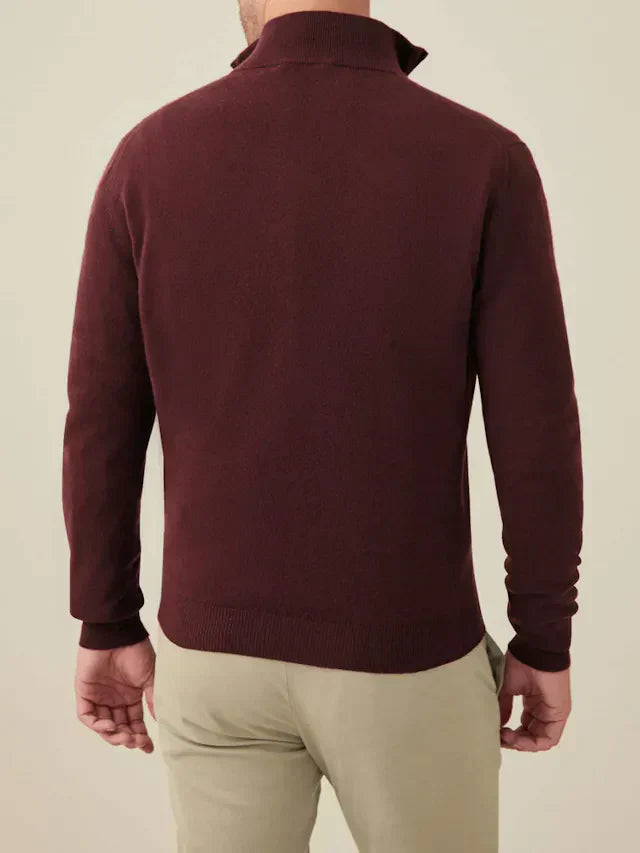 Komfortabel Herre Zip-up Trøje - Lucas