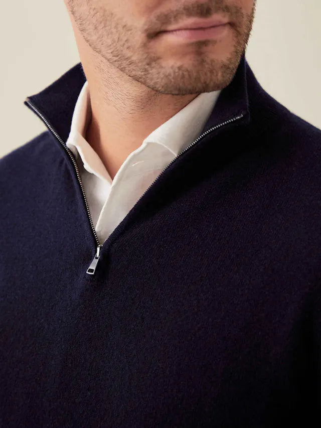 Komfortabel Herre Zip-up Trøje - Lucas