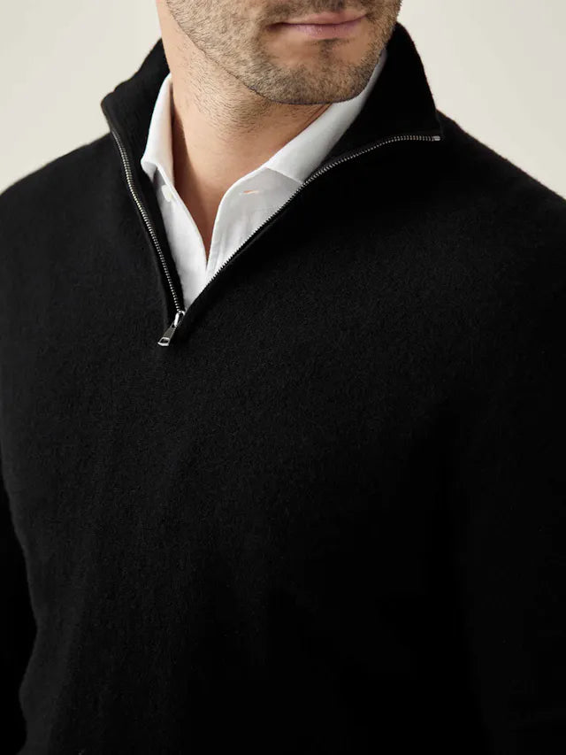 Komfortabel Herre Zip-up Trøje - Lucas