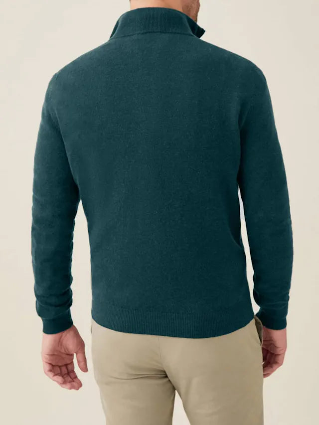 Komfortabel Herre Zip-up Trøje - Lucas