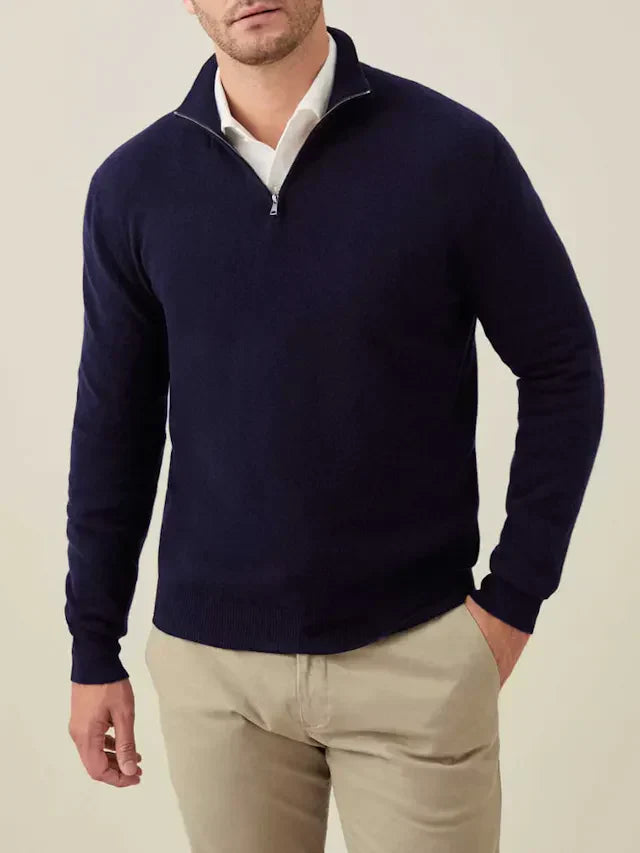 Komfortabel Herre Zip-up Trøje - Lucas