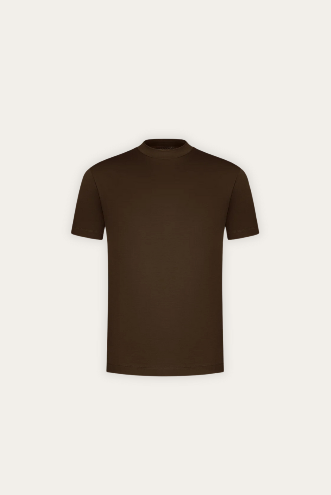 Stilfuld herre-T-shirt i merceriseret bomuld – Dario