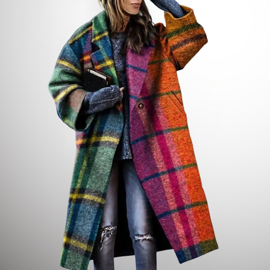 Lang vintertrenchcoat til damer - Vivienne