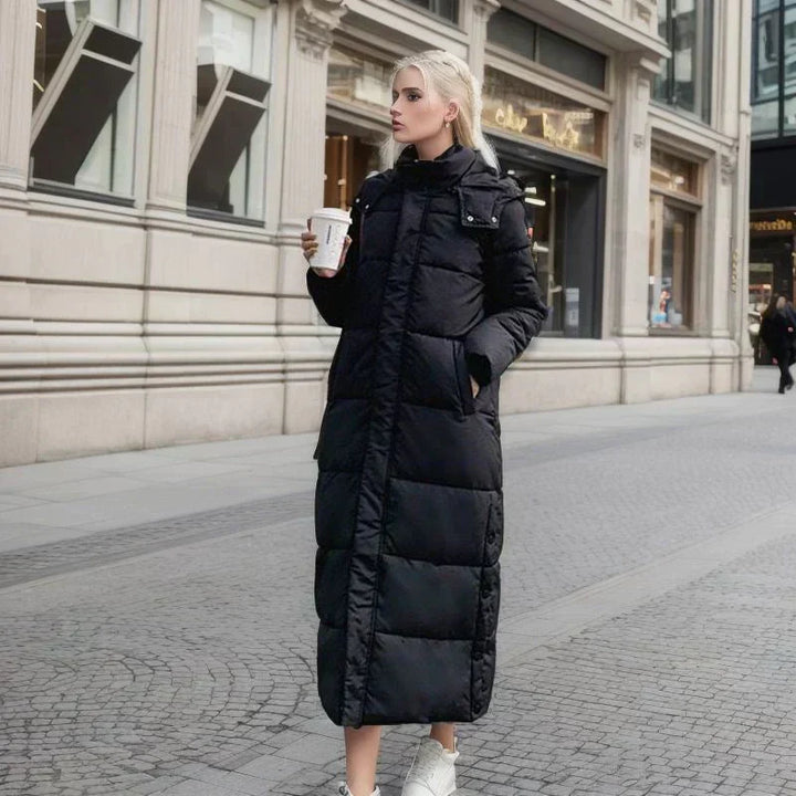 Lang vinterjakke til damer - Isabella