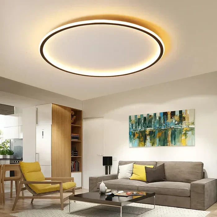 Skandinavisk rund loftlampe - AuroraSphere