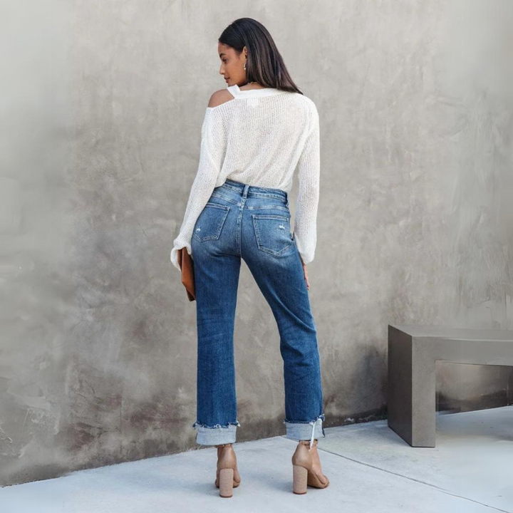 Komfortable damejeans - Elise