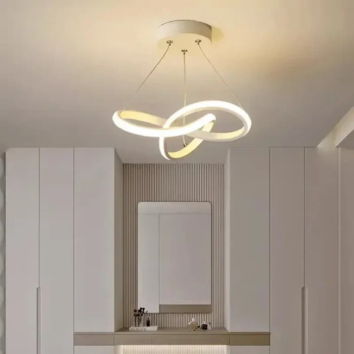 Moderne LED-loftlampe - WaveGlow