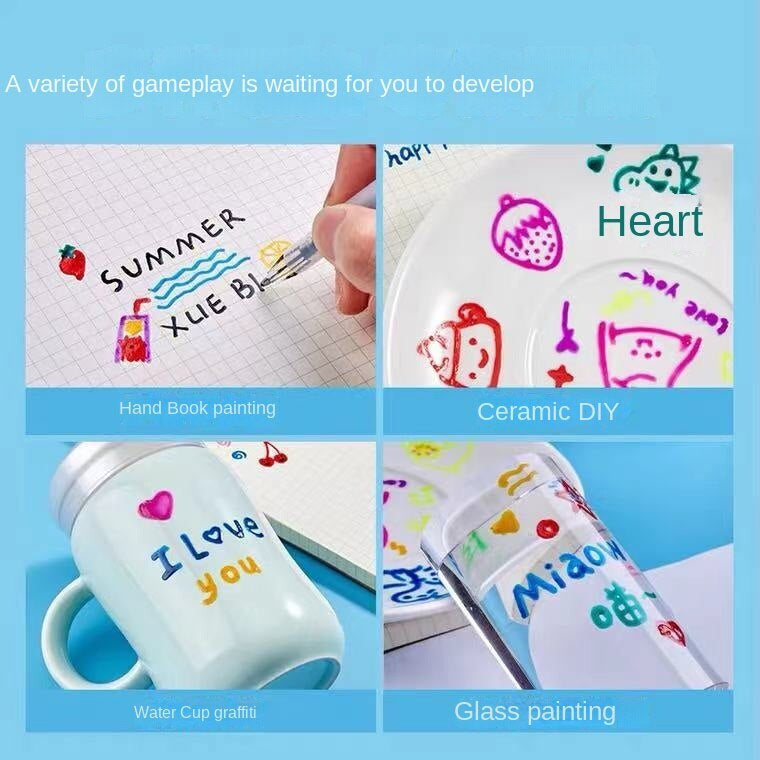 Farverigt gelpennesæt til kreative 3D-designs - 3D ArtPen-sæt