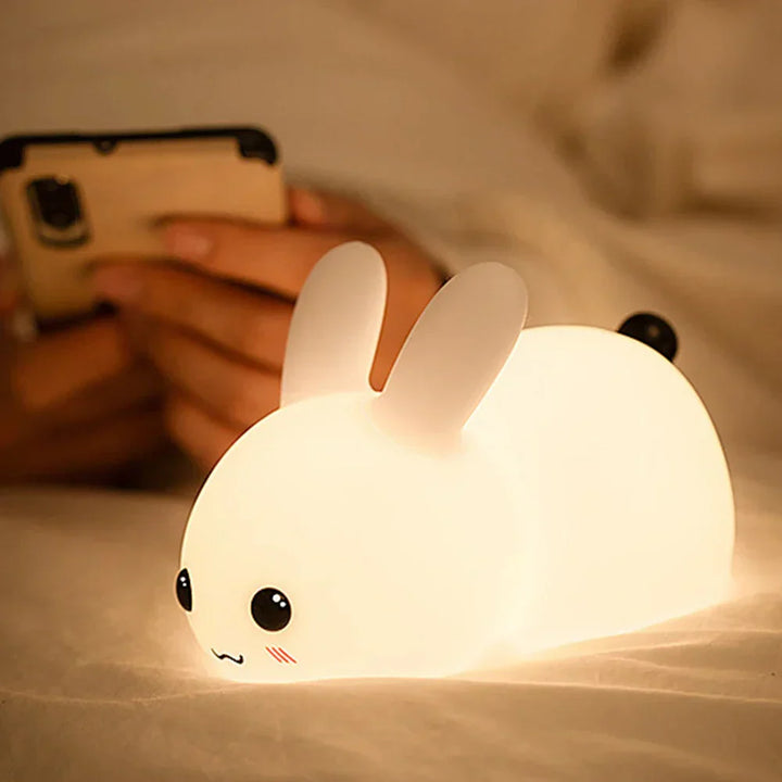 Sød Kanin Natlampe - BunnyGlow