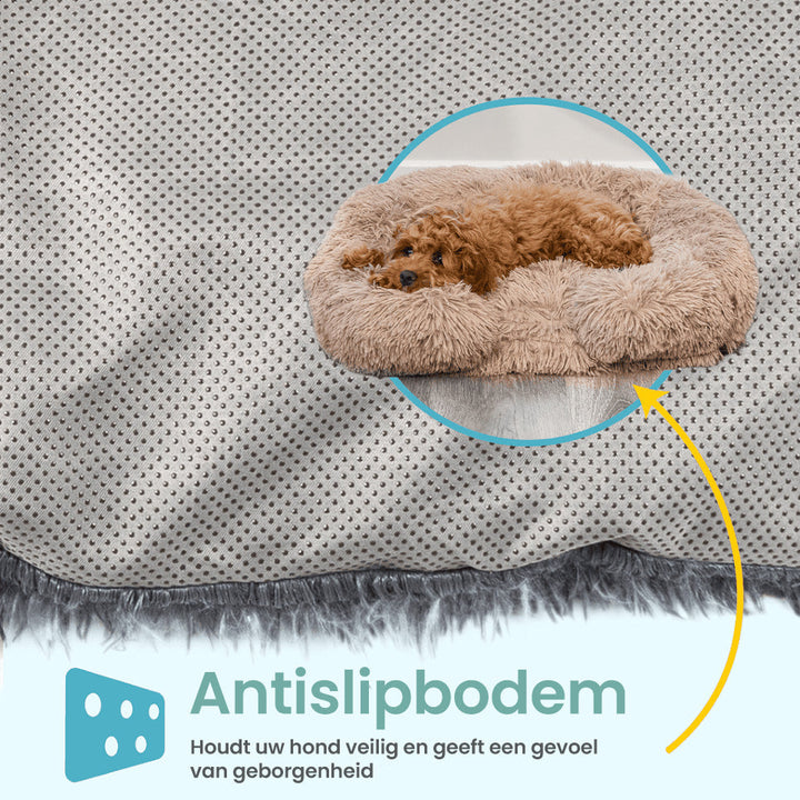 Beroligende hundeseng med memoryskum - Charlie