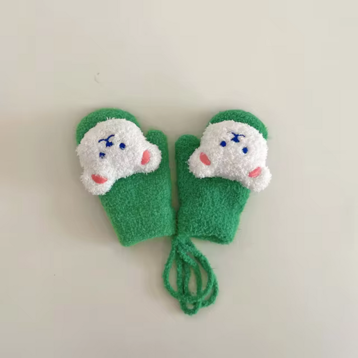 Børne-vinterhandsker med bjørnemotiver – TinyBear handsker