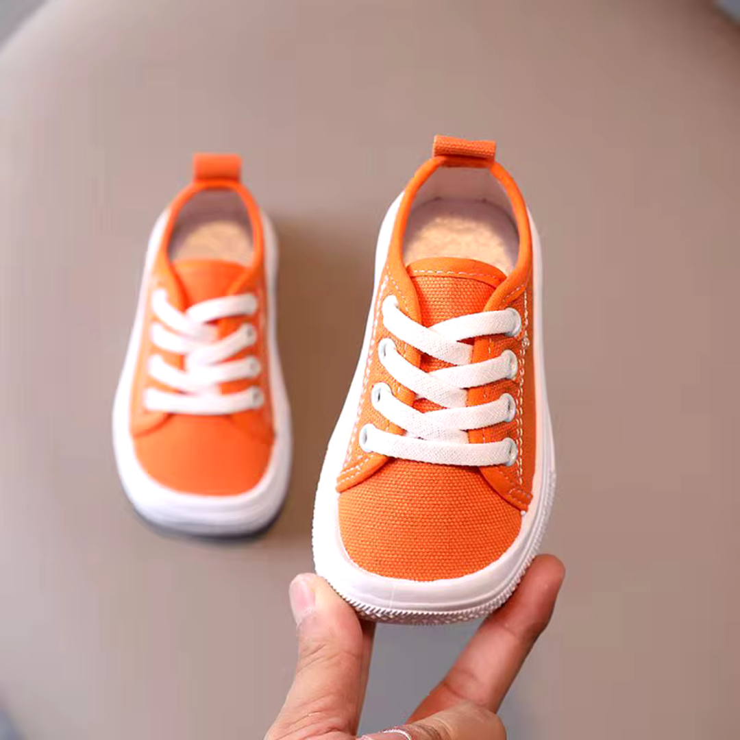 Børne Canvas Sneakers – TinyTracks