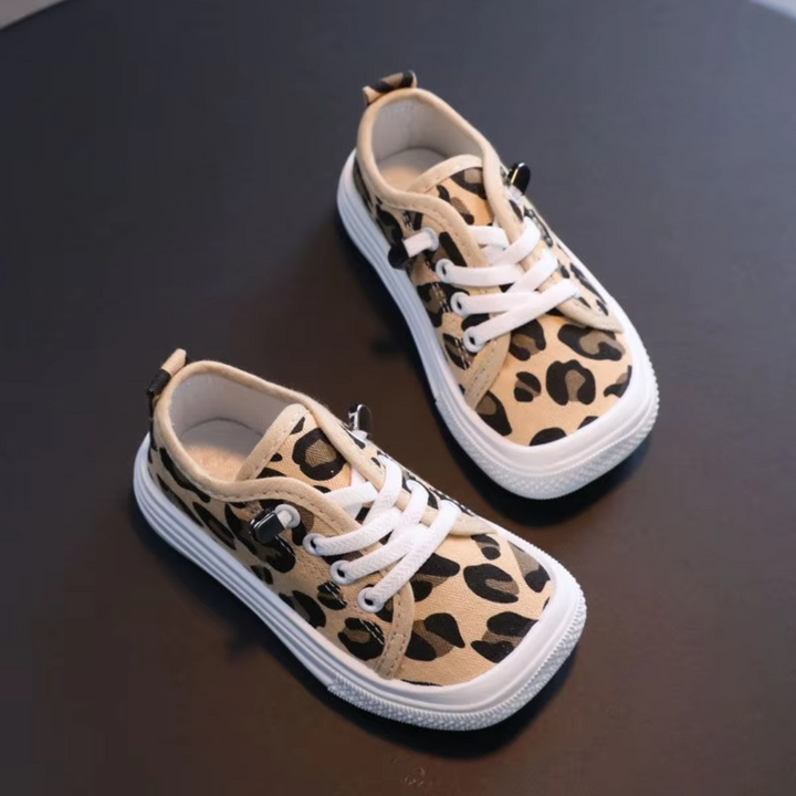 Børnesneakers med pantertryk – WildStep
