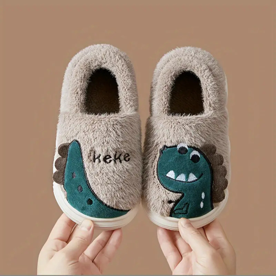 Børneslipper med Dino Design – DinoSteps