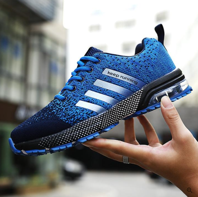 Lette og ortopædiske komfort-sneakers med støddæmpning – Movix Air
