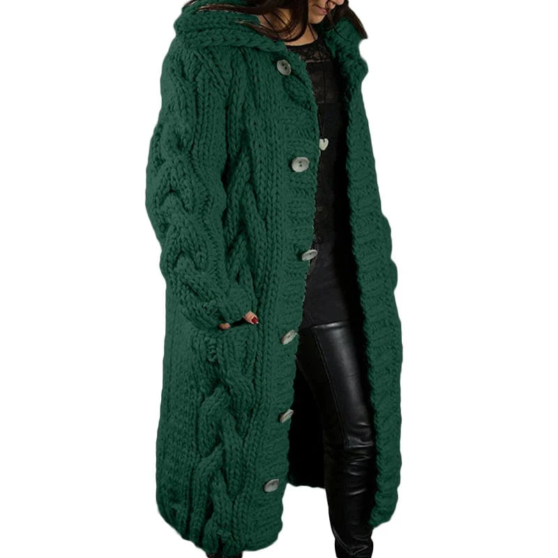 Komfortabel tykstrikket vest - Emma