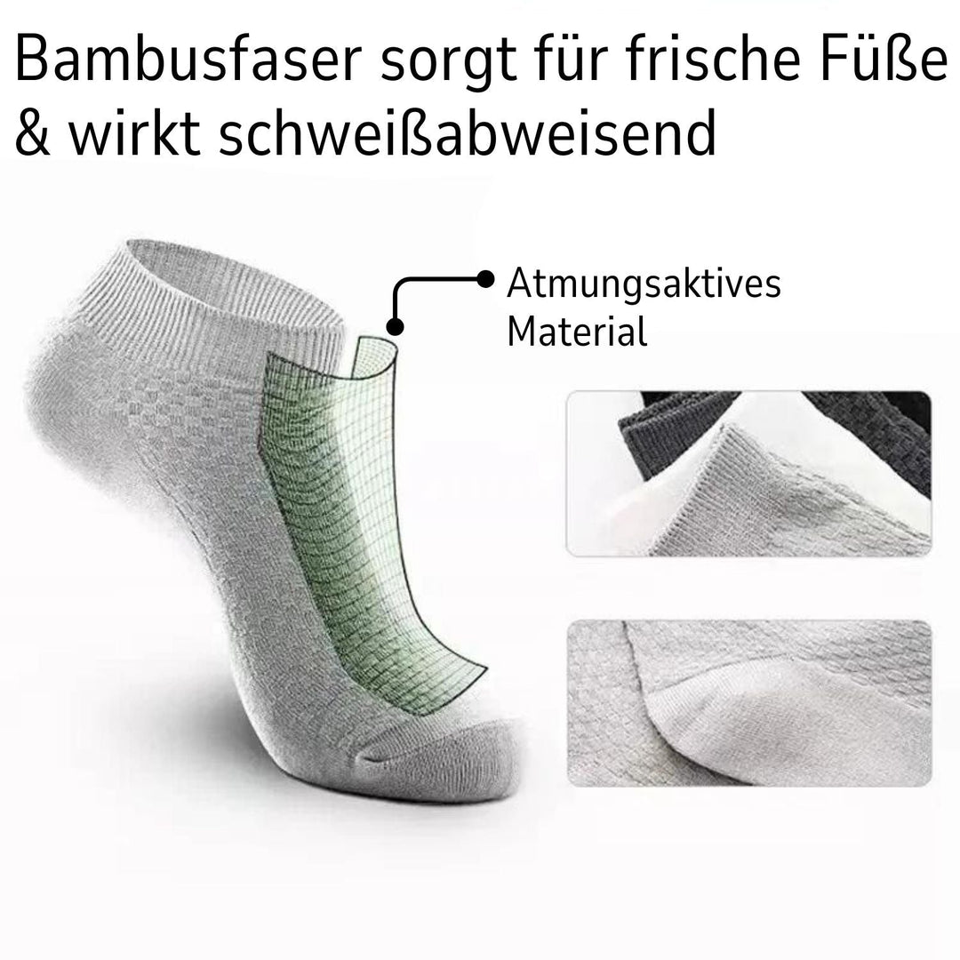 Korte bambussokker - BambooFeet