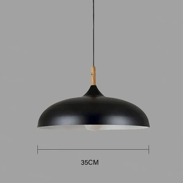 Loftlampe i skandinavisk egetræ - ScandiLuxe