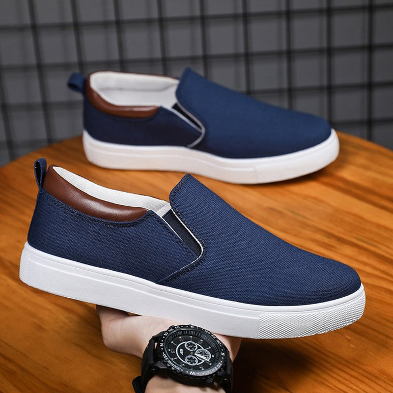 Slip-On herresko i lær – Lennard