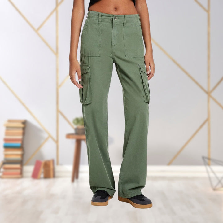 Slim-fit dame cargobukser - Maya
