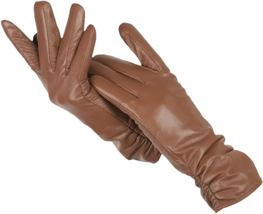 Klassiske læderhandsker til damer - LuxLeather
