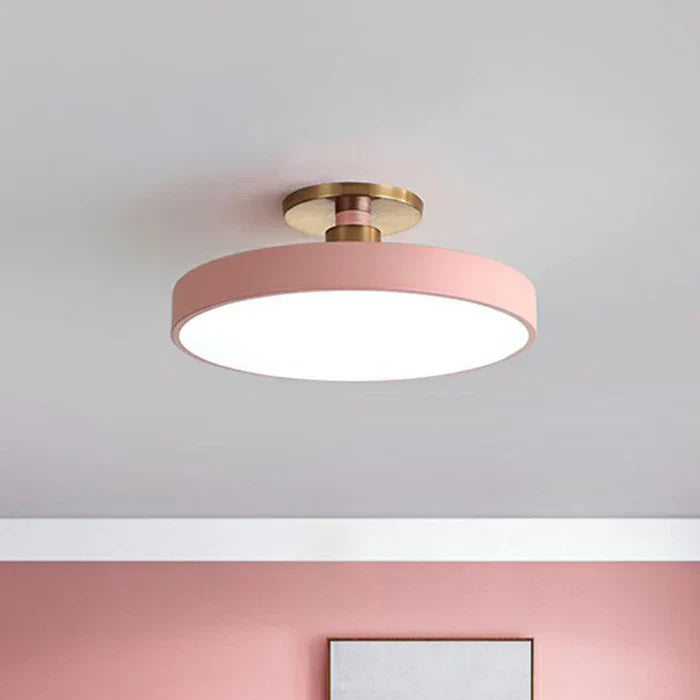 LED-plafondlampe i nordisk stil - NordicaGlow