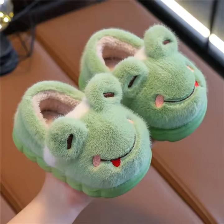 Børneslippers med dyremotiv – FunnyPaws