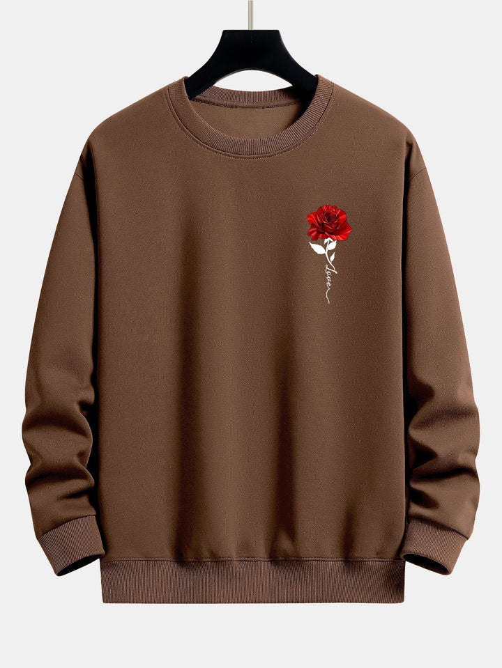 Dame Rosenprint Sweatshirt - Amelia