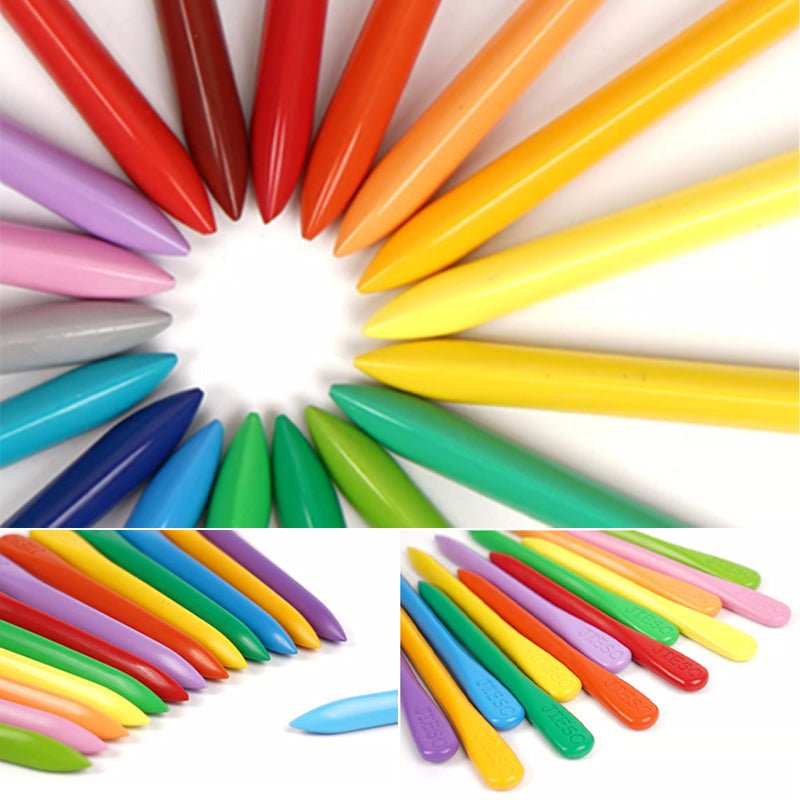 Naturlige, farverige voksfarver - EcoCrayons