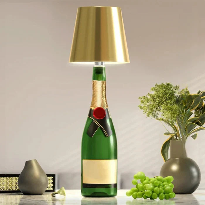 Bærbar LED-flaskelampe - GlowBottle