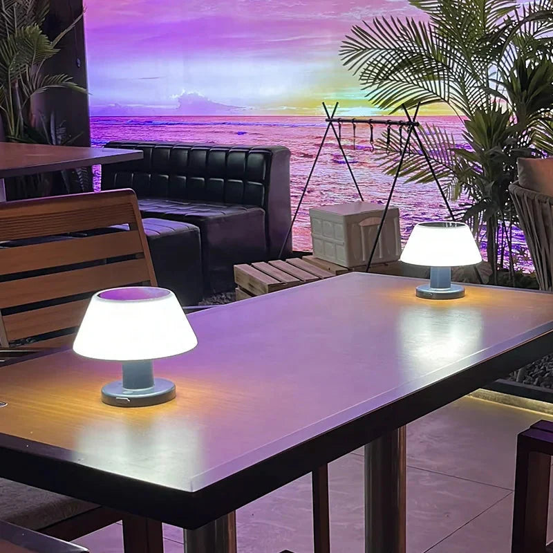 Solcellebordlampe - EcoGlow