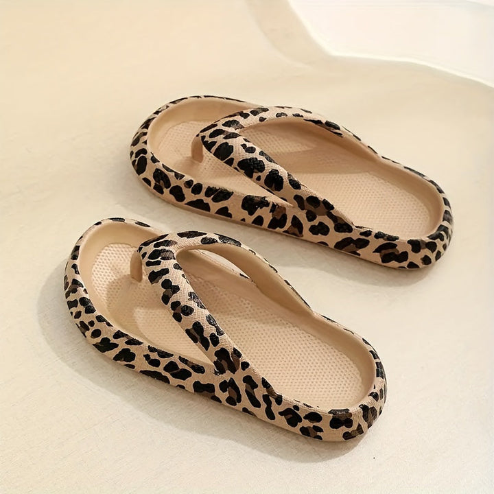 Åndbare & skridsikre sommer-slip-ons med print til kvinder – Kaja