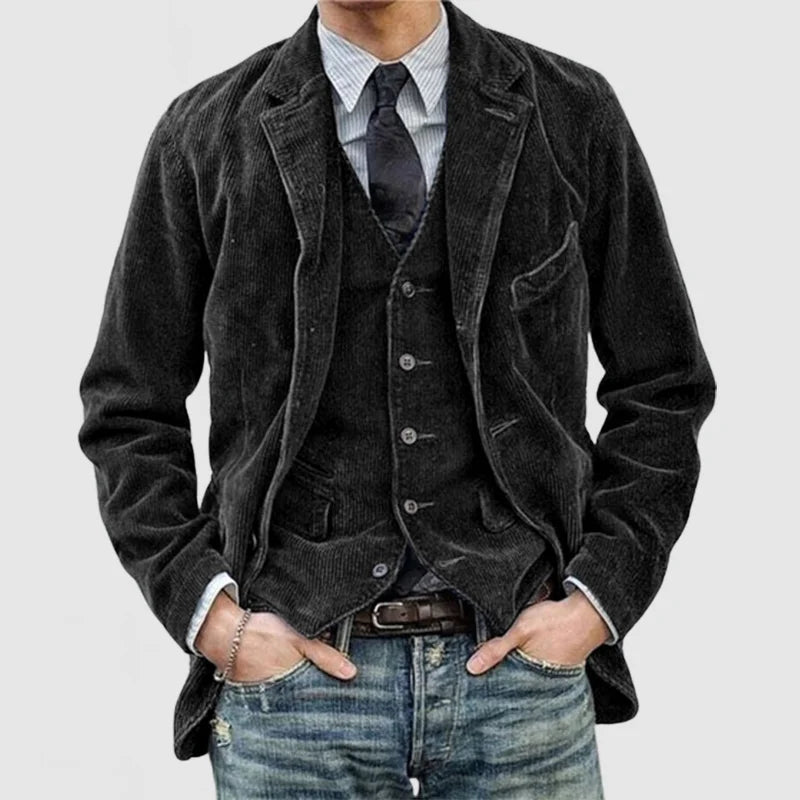 Vintage Herreblazer og Vestsæt - Alexander