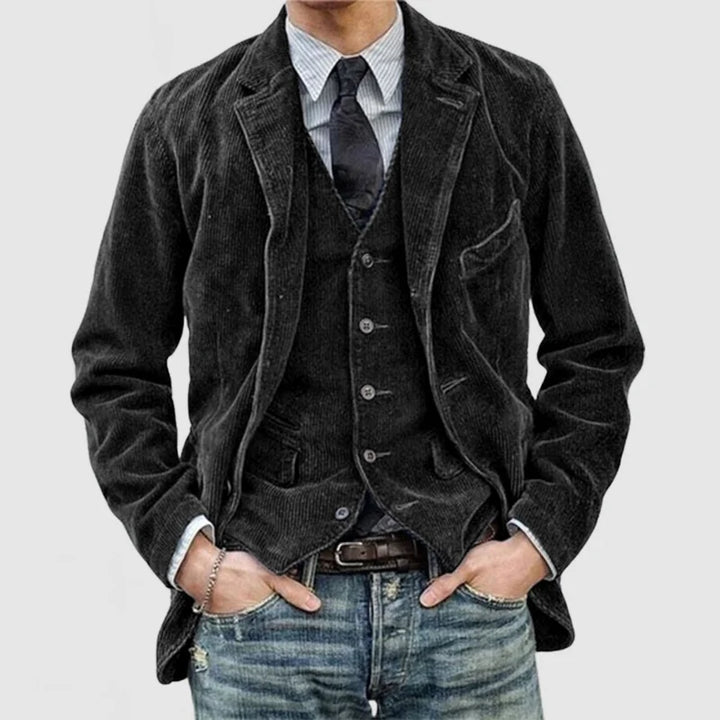 Vintage Herreblazer og Vestsæt - Alexander