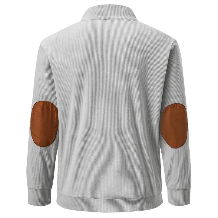Herresweater med stående krave - Liam
