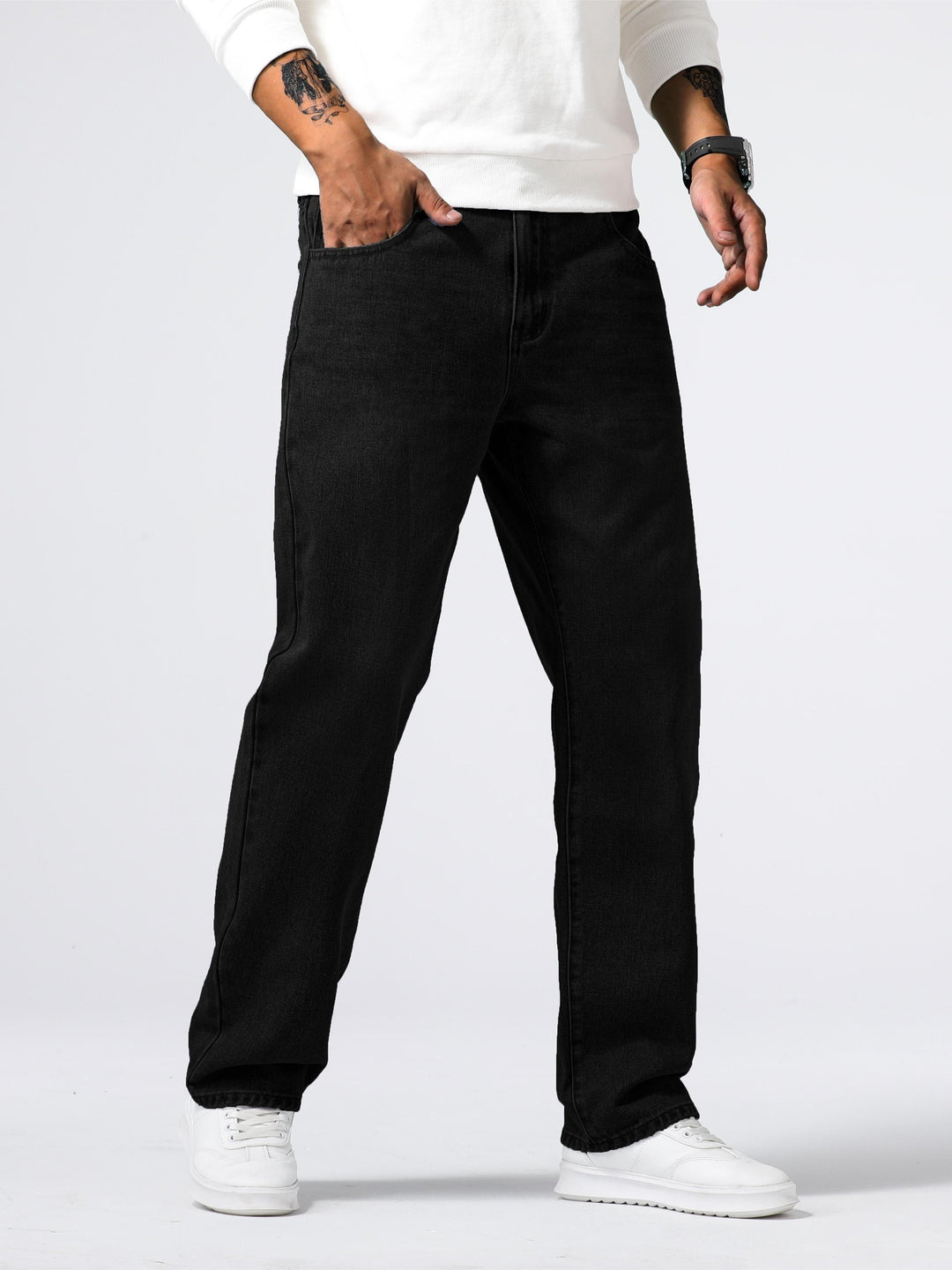 Relaxed Fit Regular Herrejeans - Lucas