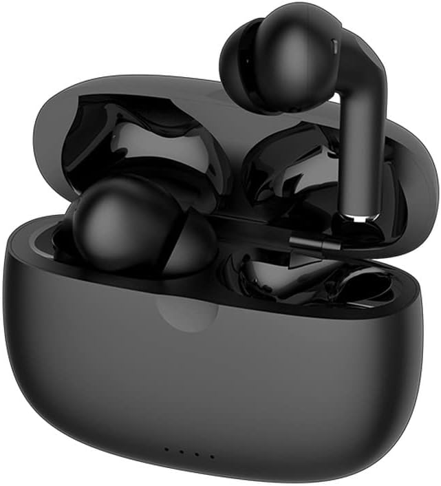 Ægte trådløse earbuds med støjreduktion, Bluetooth 5.0 og trådløs opladningsetui – Sonetra
