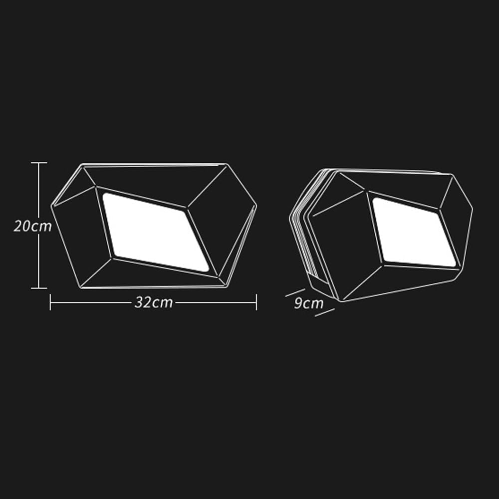 LED Motorcykel Crossbody Taske med Programmerbar Skærm – Nexora