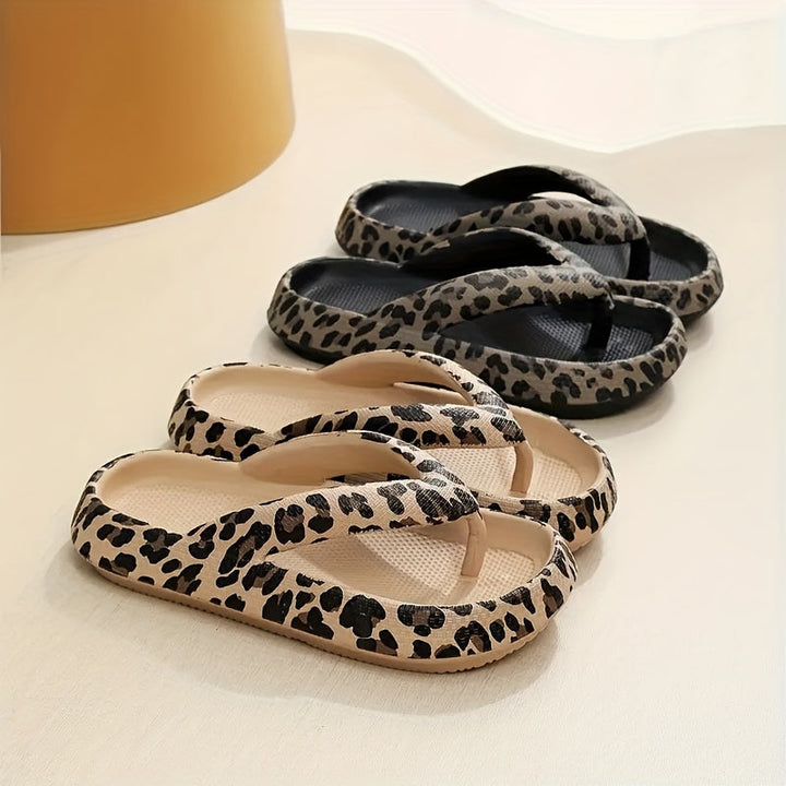 Åndbare & skridsikre sommer-slip-ons med print til kvinder – Kaja