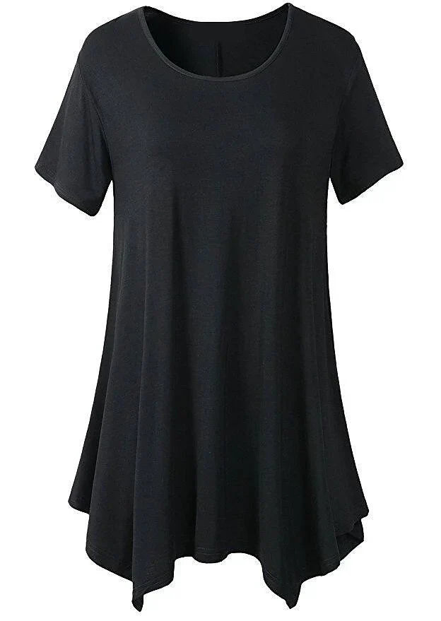 Loose Fit Dame T-shirt med Korte Ærmer – Taryn