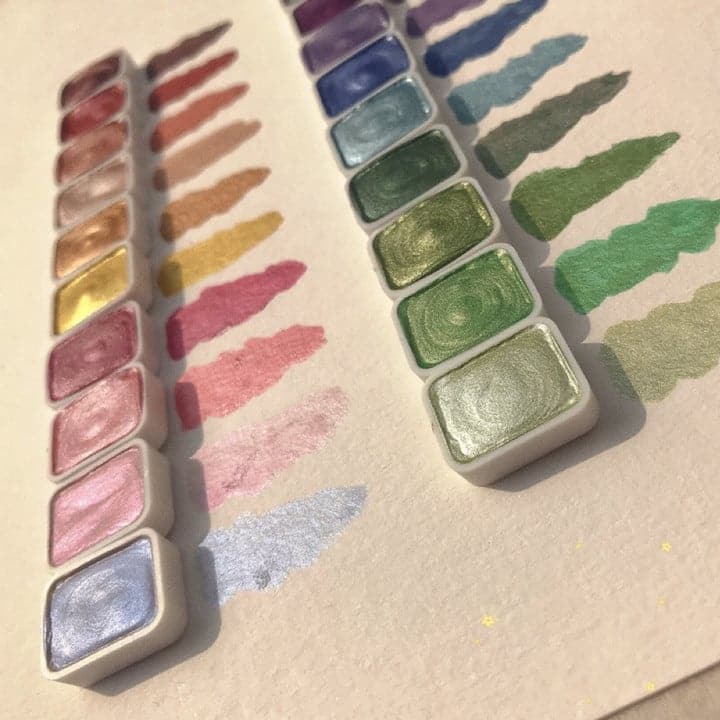 Flerfarvet akvarelmalesæt - ColorCrafter