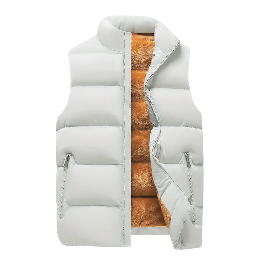 Herren Thermo Bodywarmer fyldt med ståkrave – Arne